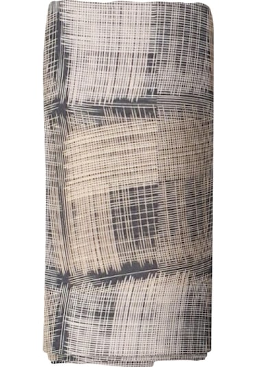 Maki Pamuklu Renkli Ekose 160x200 Çift Kişilik Lastikli Çarşaf Se Kahverengi