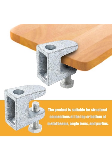 Işın Kelepçesi, 20 Pcs 3/8 '13/16' Çinko Kaplama Demir Güvenliği C-clamps 13/16 'kaynak/marangoz/bina/ev Montajı İçin Çene Açıklığı