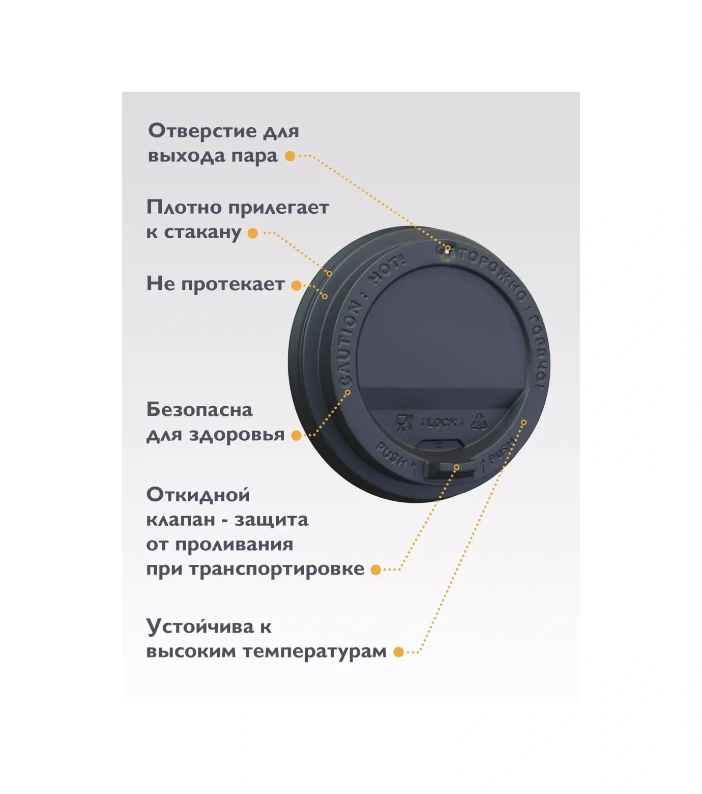 Paypack Kâğıt Bardaklar İçin Kapaklar 250 Ml Tek Kullanımlık 55108981 100 adet