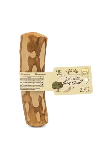 Doggie Doğal Zeytin Ağacı Çiğneme Oyuncağı 2xl