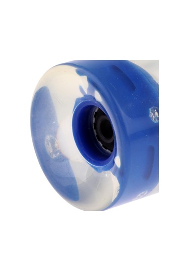 Homyl 4 Adet 60mm Light Up Kaykay Longboard Koyu-mavi Koyu Mavi Çok Renkli