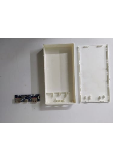 Altılı 18650 Pil Uyumlu Boş Power Bank Kutusu 5v/2.1a Pilsiz Beyaz