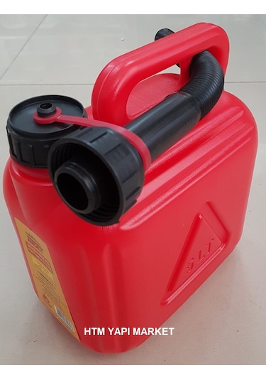 Benzin Bidonu 5 Litre Hortumlu N11.54