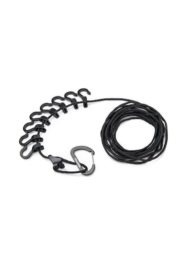 Naturehike Çok Fonksiyonlu Kancalı Asma İğ 4.3 Mt Siyah