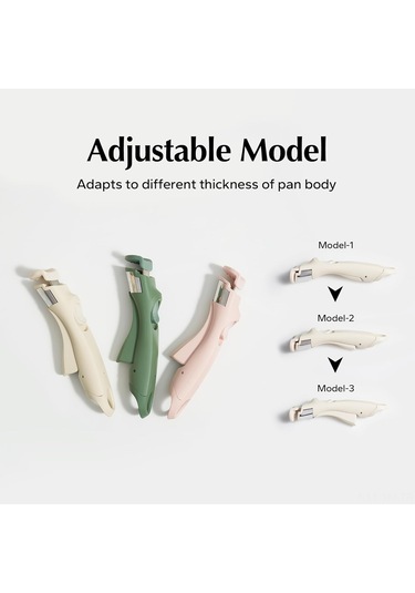 Ximistore9 Küchengeräte İçin Evrensel Ayırılabilir Sap, Silikon Anti-skayma Tutuş, Kolay Kurulum, Kamp Ve Depolama İçin Uygun Beyaz