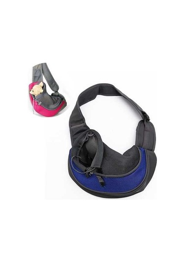 Dm Cbtx Köpek Kedi Sling Taşıyıcı, Tersinir Eller Serbest Pet Çanta, Küçük Boy Mavi
