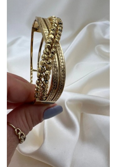 Bb Çelik İkili Dorika Kelepçe Bilezik