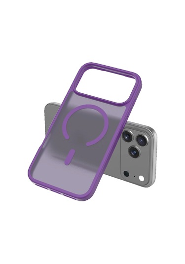 Joko İphone 17 Pro Max Kılıf Jota Seri Magsafe Kapak Derin Mor