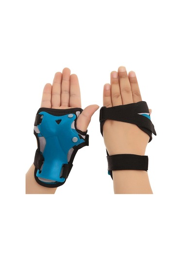 Suntek Çocuklar Çocuk Paten Scooter Koruyucu Dişli Diz Mavi-l Mavi L Çok Renkli