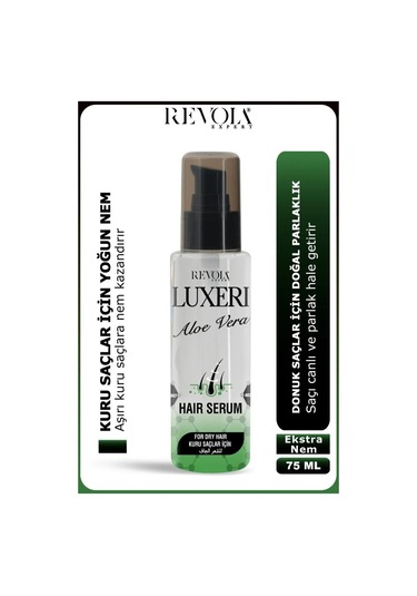 Luxeri Kuru Saçlar İçin Saç Bakım Serumu 75 Ml Aloe Vera