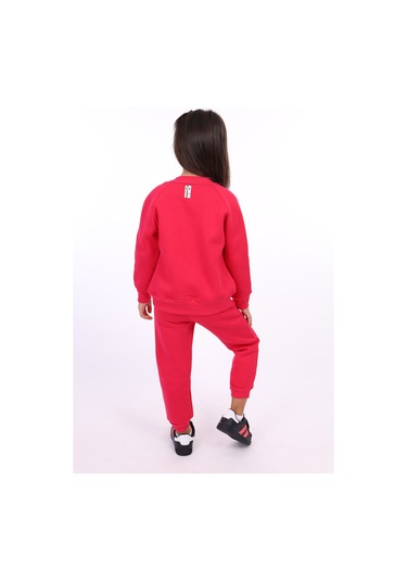 Toontoy Kız Çocuk Eşofman Takım Fuşya
