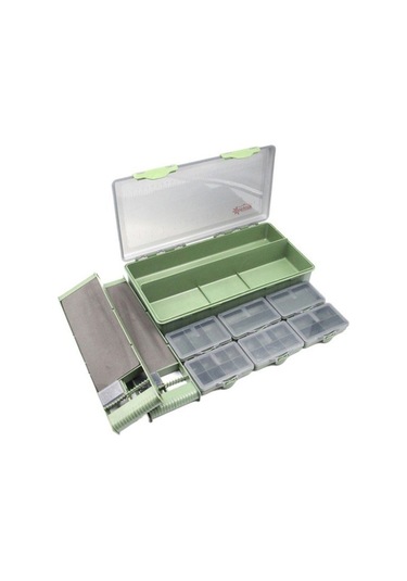 Kaptan 7129 Carp Box 9lu Set 34x18x6cm