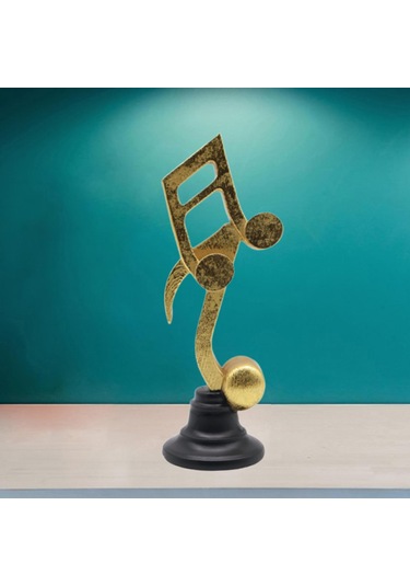 Homyl Müzik Notu Heykel Koleksiyon Masa Merkezi Giriş Yatak Odası L