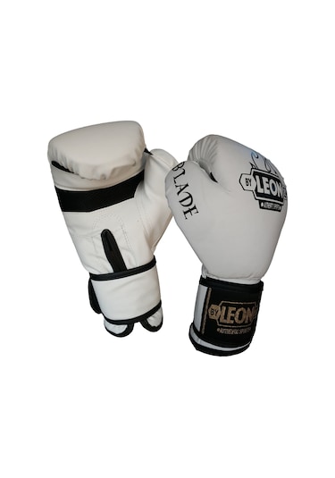 Kogam Leon Blade Training Boks, Kick Boks Ve Muay Thai Eldiveni Beyaz