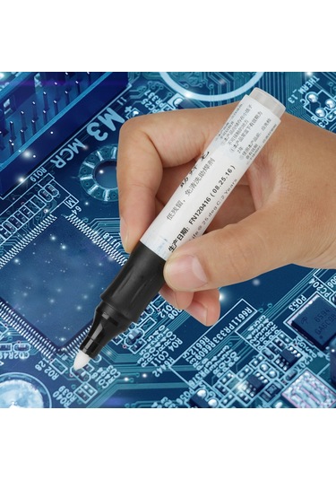 Konesam York 951 Model Flux Kalemi - Az Artık, Pürüzsüz Akış - Smt, Smd, Pcb Ve Delikli Bağlantılar İçin - Sertifikalı Lehim Performansı Artırıcı