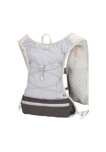 Suntek Kadın Koşu Yeleği Koşucu Sırt Çantası Hidrasyon Gri