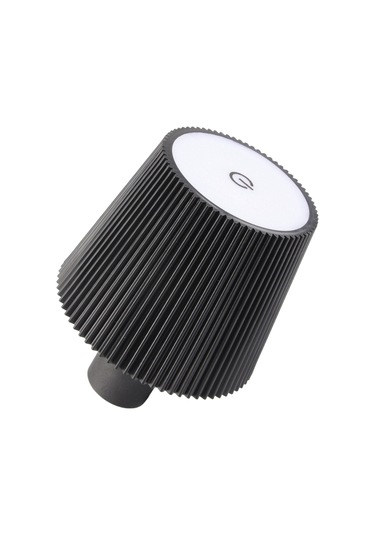 Shineyee Led Şarjlı Şişe Lambası, 3 Renk Aydınlatma, Ip54 Su Geçirmez, 2000mah Pil, Dış Mekan & İç Mekan Kullanıma Uygun, Touch Kontrol, Modern Tasarım Siyah