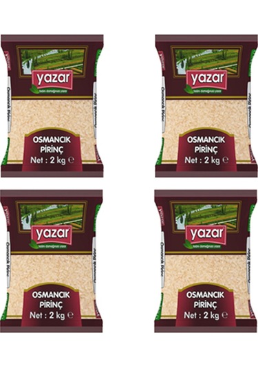 Yazar Osmancık Pirinç 4 x 2 KG