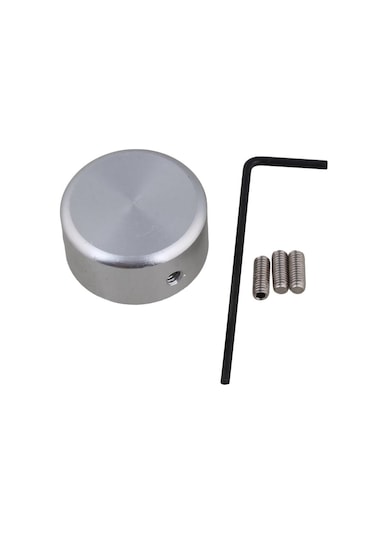 Xindoker Alüminyum Gitar Pedalı Ayak Anahtarı Kapağı - Daha Kolay Erişim Ve Doğruluk Sağlar - Mg-01981 Gümüş Renk