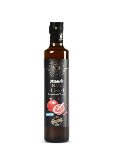 Saygın Doğal Fermente Organik Nar Sirkesi 500 Ml