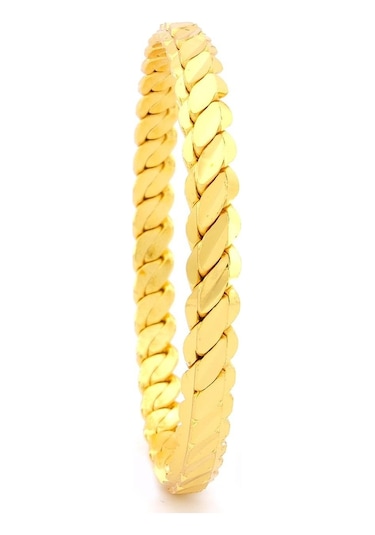 İmitasyon Burma Bilezik 3'lü Model İçi Düz 6.5 Mm Blz-3002 Altın