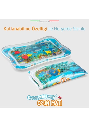 Şişirilebilen Su Aktivite Ve Oyun Matı