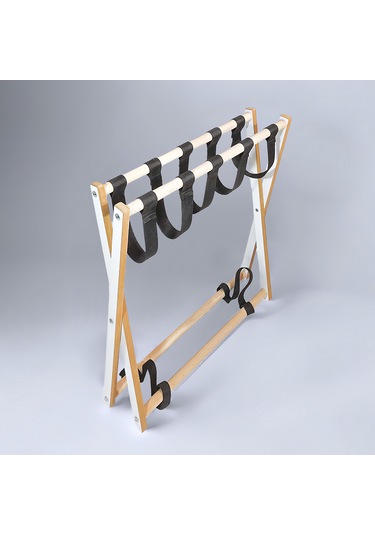 Dzgn Home Ahşap Tasarım Valizlik, Valiz Bavul Sehpası Otel Odası