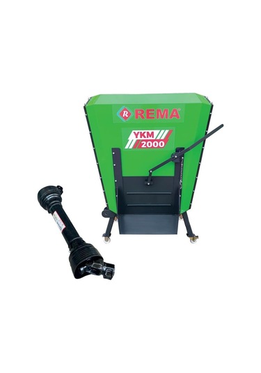 Rema Ykm2000 2m³ Traktör Şaftlı Yem Karma Makinesi