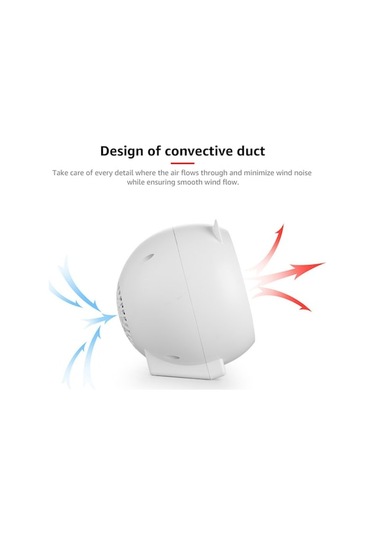 Flybuy Pratik Ve Hızlı Isınan Ptc Seramik Mini Isıtıcı - Sessiz Ve Enerji Tasarruflu