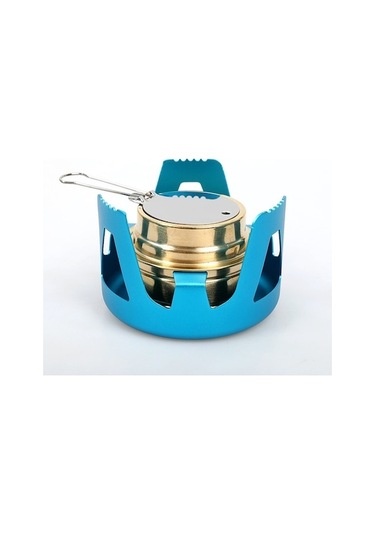 Halın Outdoor Kamp & Piknik İçin Mini Gaz Brülör Mavi Mavi