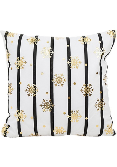 Cartoon Hand-painted Style Christmas Decorative Pillow No.118 Ekru