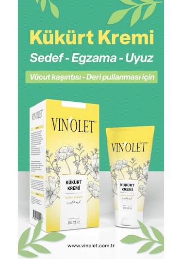 Vinolet Kükürt Kremi 150 ML