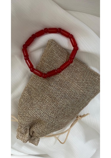 Akik Doğal Taş Bileklik Kiremit