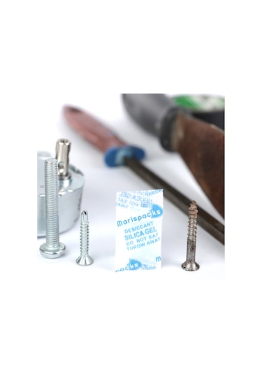 Marispacks 1 G X 4000 Adet Silikajel Nem Alıcı Paket Aihua Paper, Polietilen Poşette