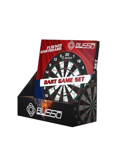 Busso Flc-350 Flocked Dart Seti 18"