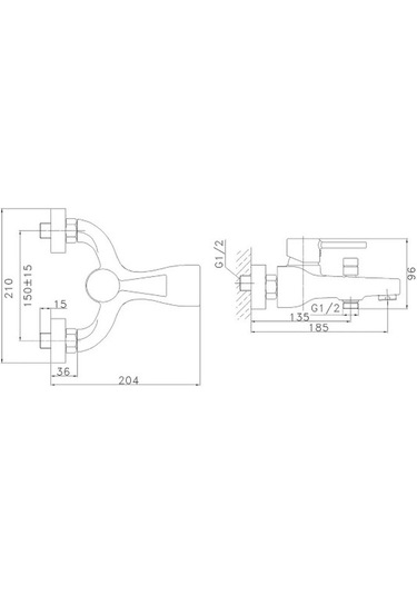 Penta Halley Banyo Bataryası - Paslanmaz Gümüş