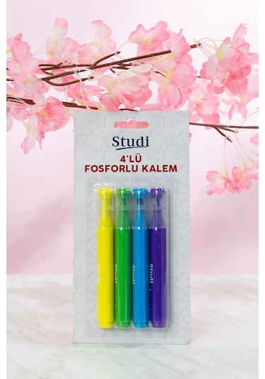 Studi 4'lü Fosforlu Kalem