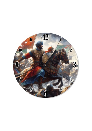 Osmanlı Ordusu Tasarım Duvar Saati