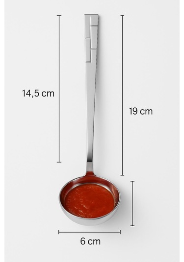 Paslanmaz Çelik Sos Servis Maşası 20 Cm