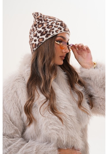 Ritagarcia Premium Soft Leopar Bere Krem Leopar