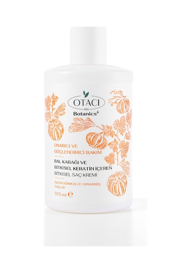 Botanics+ Onarıcı & Güçlendirici Bakım - Bal Kabağı Ve Bitkisel Keratin İçeren Bitkisel Saç Kremi