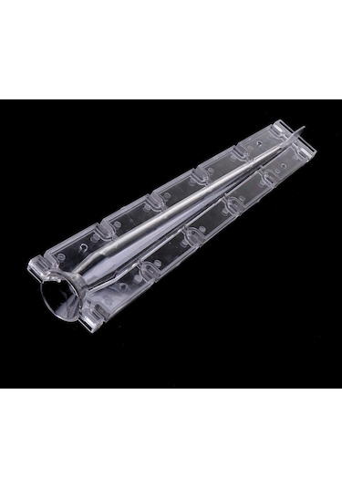 Suntek Plastik Şeffaf Mum Kalıpları İnce Konik Sabun Kalıp