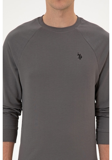 U.s. Polo Assn. Erkek Gri Sweatshirt 50313752-vr024 Gri