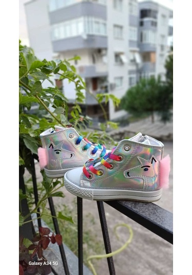Scarpe Magiche Unicorn Hologram Bot 31-35 Numara Arası Işıksızdır Hologram