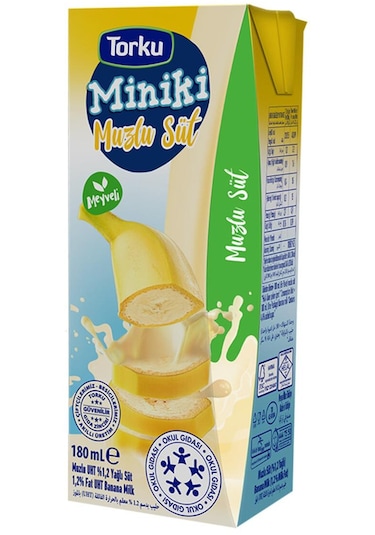 Torku Miniki Muzlu Süt 180 Ml X 24 Adet