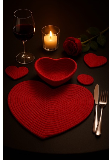 Servis Takımı Ameıkan Serıs Takımı Supla Takımı Jut Ip Halat Ip Kordon Ip Kırmızı