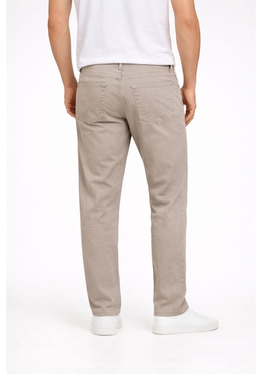 Big Rodoc Regular Fit Likralı Erkek Jean Pantolon 7562 Taş