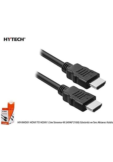 Hytech Hy-xhd01 Hdmı To Hdmı 1.5m Sinema 4k 4096 2160 Görüntü