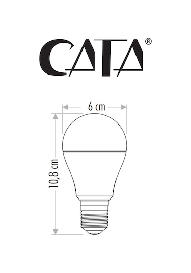 Cata CT-4277 9W Beyaz Işık Led Ampul 20 Adet
