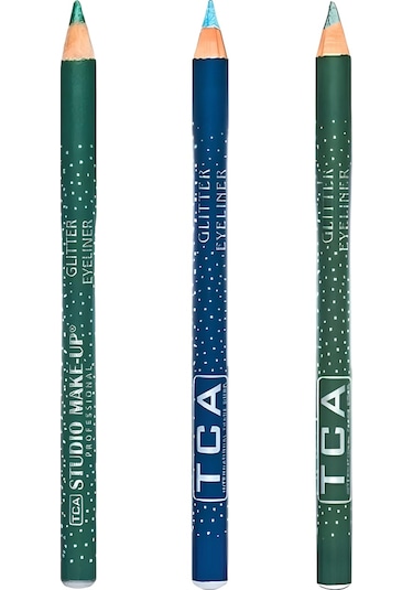 Tca Studio Make Up Simli Glitter Eyeliner Kalem Seti 3'lü
